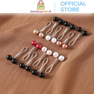 (GemilangMart)Bros Tuspin Dagu Hijab H1101 Model Klip 1 Lusin 12 Pcs Turkey Multiwarna Aksesoris Stylish Mudah Dipakai Tidak Mudah Lepas