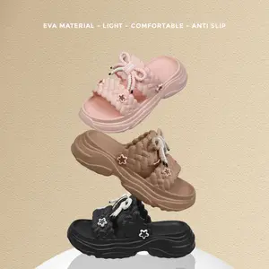 Sandal Anak Perempuan Tebal Premium Empuk & Ringan Nyaman Dipakai Harian Anti Slip Tidak Licin 8907T