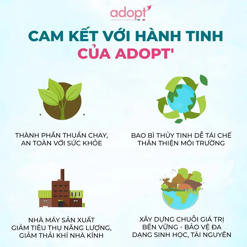 Nước hoa nữ Adopt' ABSOLU D'AMOUR - Hương thơm dịu ngọt nhẹ nhàng- Nước hoa Pháp chính hãng 30ml Cosmetic Perfume 4