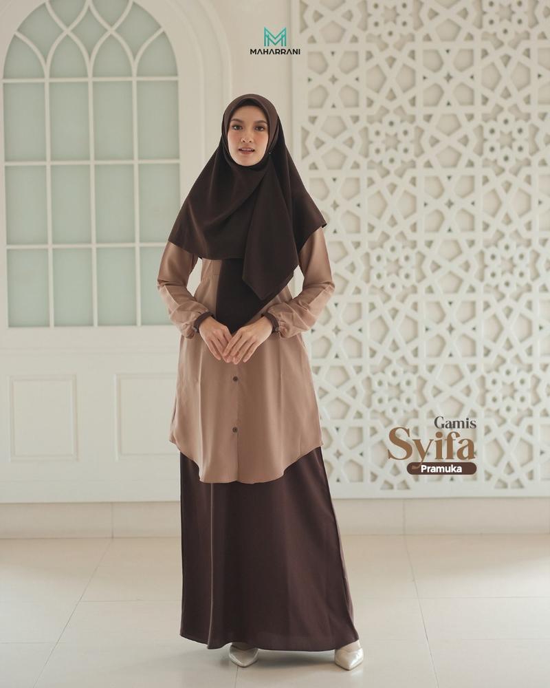 Product Introduction of COD Seragam Dinas Pramuka Wanita Muslimah Terbaru By Maharani Baju Dinas Pramuka Gamis Muslimah Busui Dress Seragam Dinas Wanita Pramuka Pns Pdh Wanita Nyaman Bahan Crepe Jatuh Murah Nyaman Seragam Pramuka Wanita Guru Seragam Pramuka Guru Wanita Gamis 2
