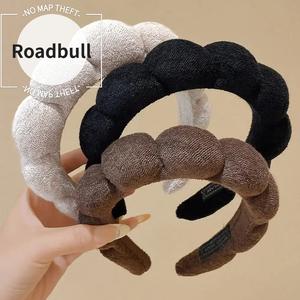 ROADBULLクラウドの種類スポンジヘアバンド,洗顔用ヘアバンド,女性と女のサブ方向けヘアアクセサリー,濃いいい髪質に適したシンプルなヘアアクセサリー,人気のあるの製品.