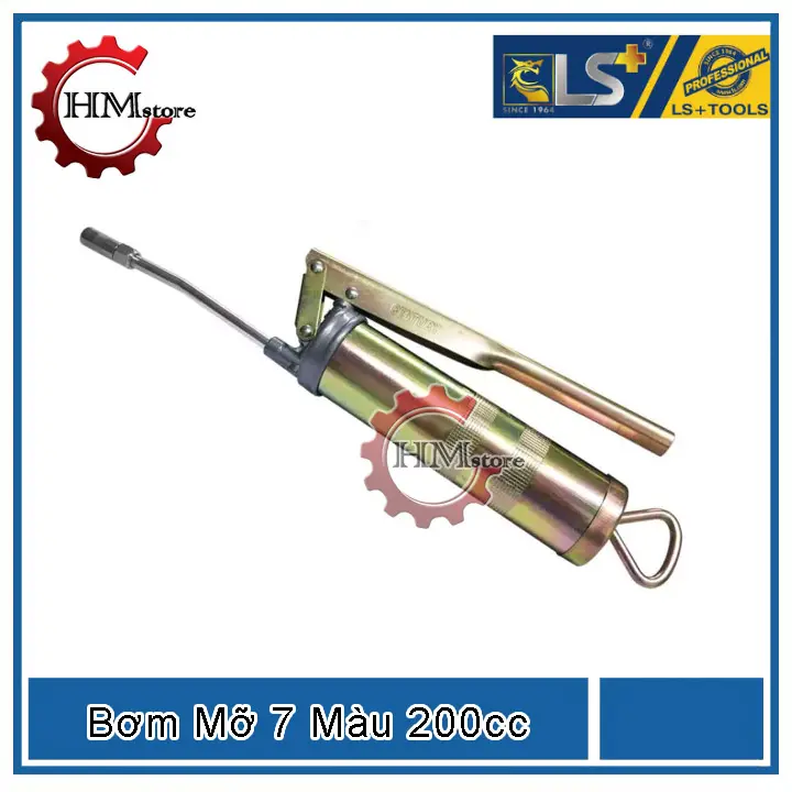 Bơm mỡ bằng tay LS+ - Bơm mỡ bò, cây bơm mỡ bò, bơm mỡ cầm tay - Nhiều dung tích 200cc 300cc 400cc 500cc - Thương Hiệu LS+ 0