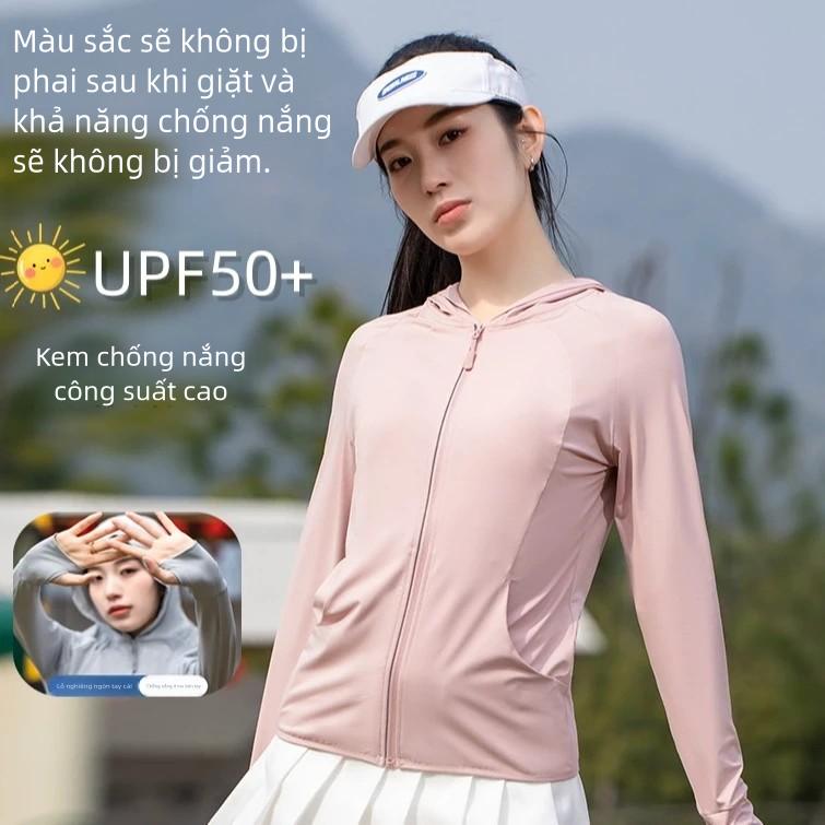    FROM NHỎ LÊN SIZE   ÁO KHOÁC CHỐNG NẮNG DÀNH CHO NỮ CHỐNG TIA UV + BỐN MÀU SẮC +THOẢI MÁI VẬN ĐỘNG 