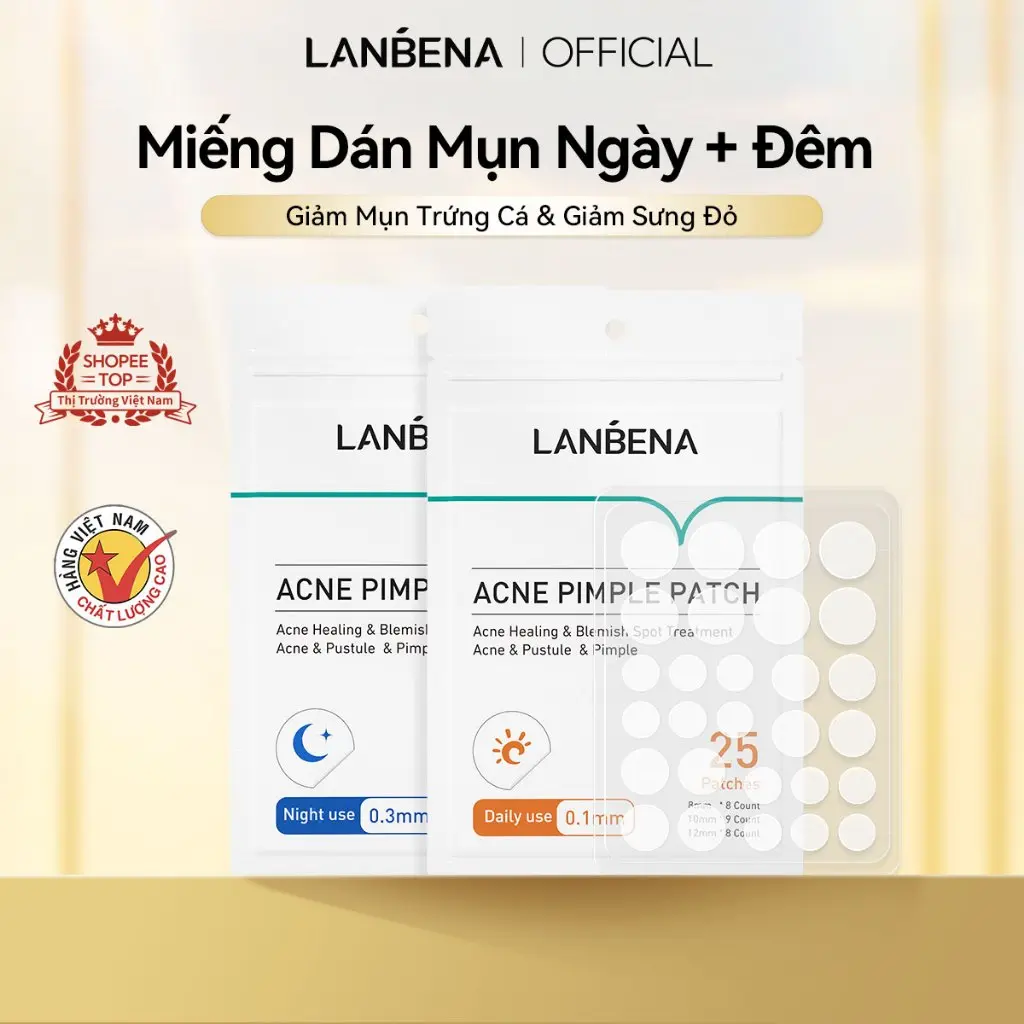 Lanbena 5 PCs clear acne sticker slimming pimple blemishcomedone installation every day & night