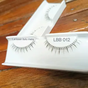 Bulu mata palsu bawah LBB012 lusinan(12pasang) Lem Bulumata Eyelash tahan individual lashes