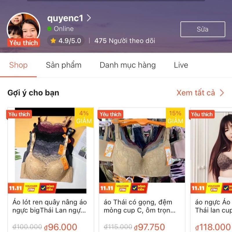 Aó Thái có gọng, đệm mỏng cup C, dáng quả đứng, ôm trọn mỡ nách 4