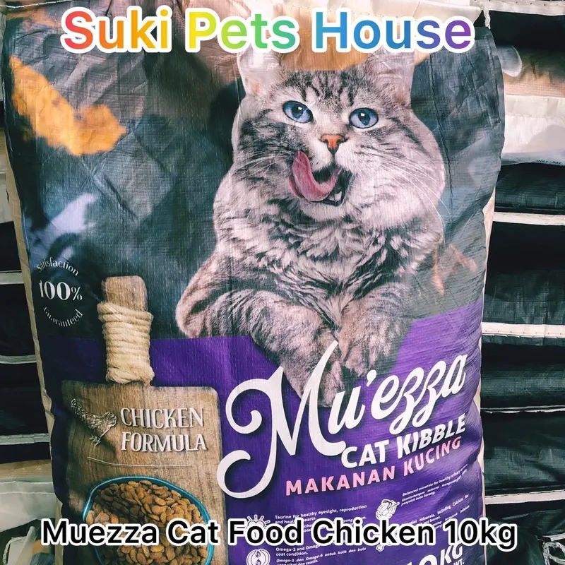 Muezza Cat Food Chicken Hair Skin 10kg - TikTok Shop Malaysia