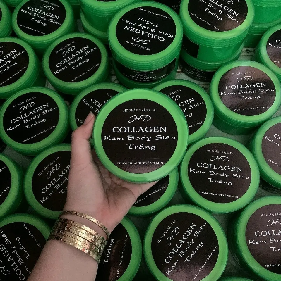 kem body collagen  .giup căng  bóng, trang sáng  ,min da ... Dưỡng Body Dưỡng Da Body