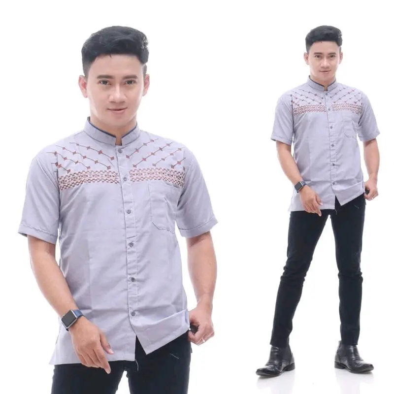 koko Big size jumbo xxl xxxl koko bordir Dewasa lengan pendek znd collection10 Katun Katun 7