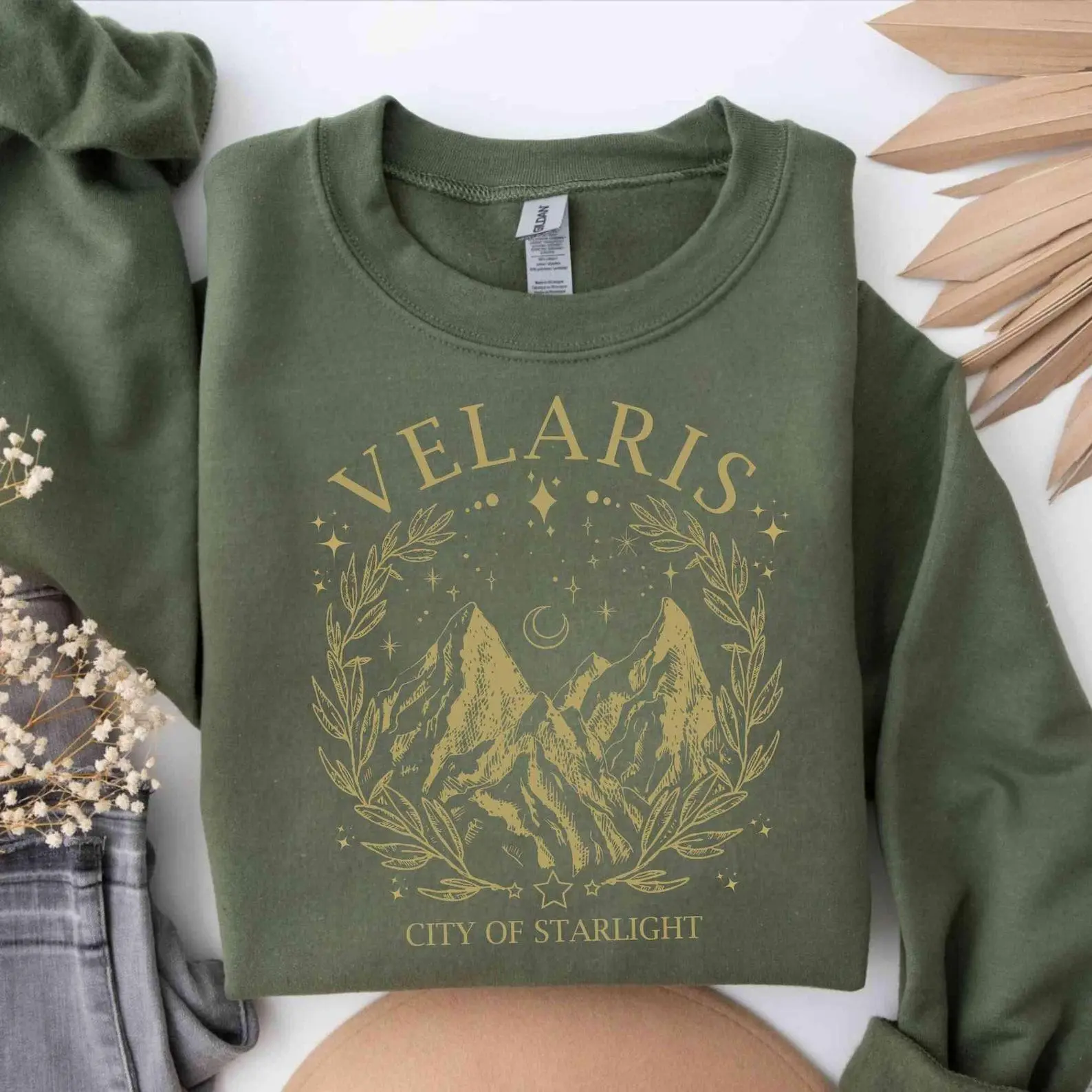 ACOTAR Velaris Sweater - Velaris Fandom Wear, Night court shirt, Bat Boys Sweater, BookfanGift, reading shirt, acotar merchandise, bookmerch