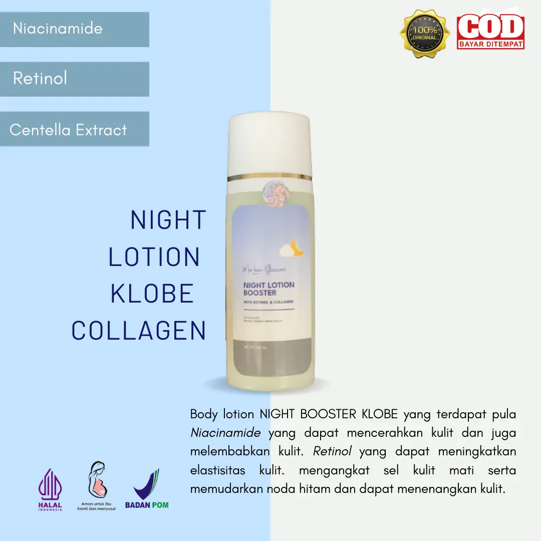 HB KLOBE MALAM EXSTRA WHITENING (ECER)
