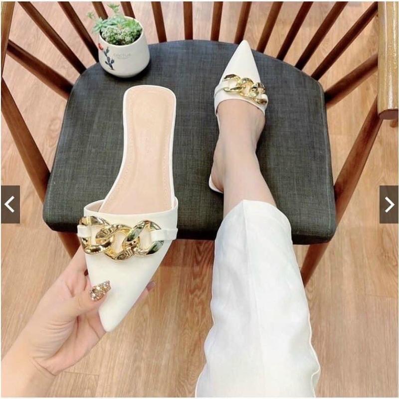 Sục nữ phối xích siêu cá tính đủ 2 màu đen và trắng 4