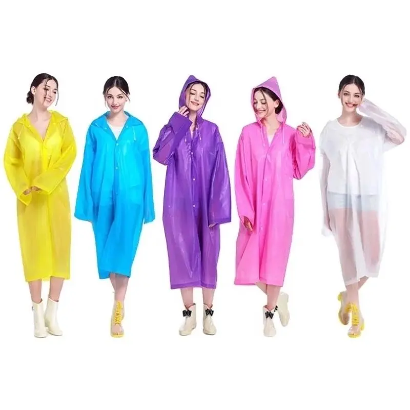 RAINCOAT KOREA JAS HUJAN BAHAN TEBAL MOTOR MOTIF POLOS DEWASA UNIVERSAL PRIA WANITA EVA ORIGINAL