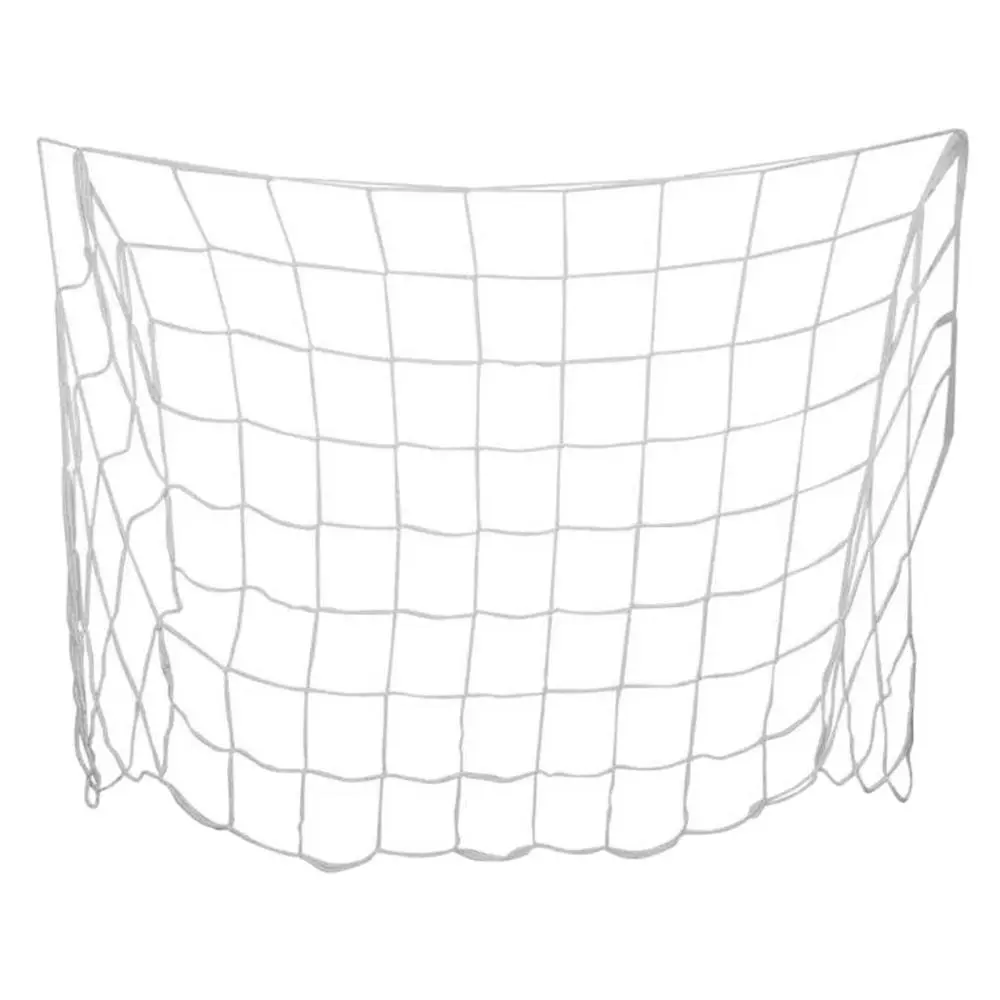 Portable Soccer Goal Net Replace Parts Polyethylene Netting White Football Net for Training Match Adults Teens Kids