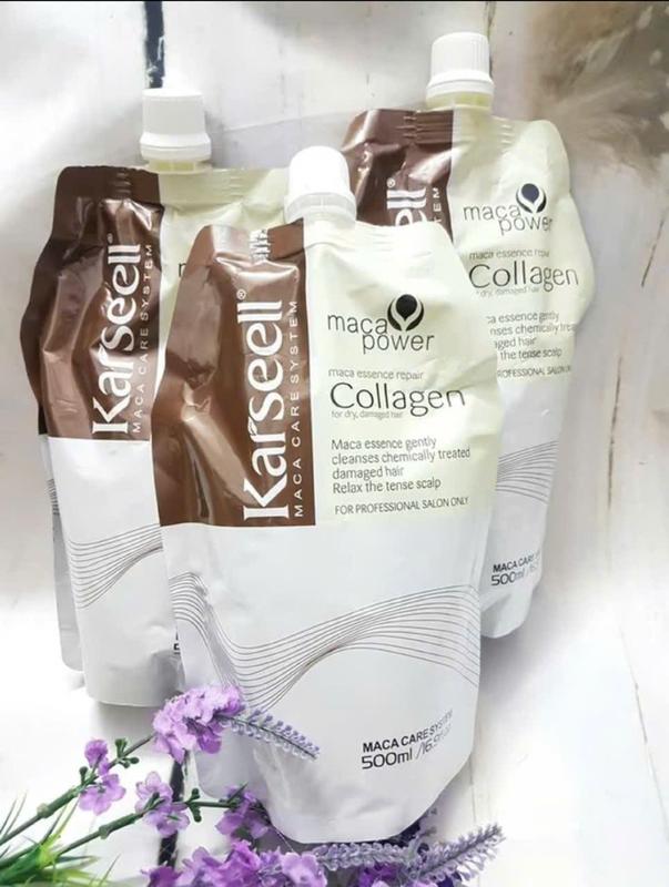 DẦU HẤP Ủ TÓC COMBO 3 Bich Dầu Hấp Ủ Tóc Karseell Collagen 500ml Nuôi Dưỡng Phục Hồi Mái Tóc 1