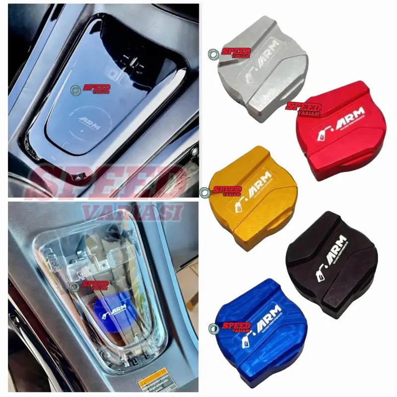 Tutup tangki Aerox New Aerox Old Arm Cyber Edisi Motorcycle 0