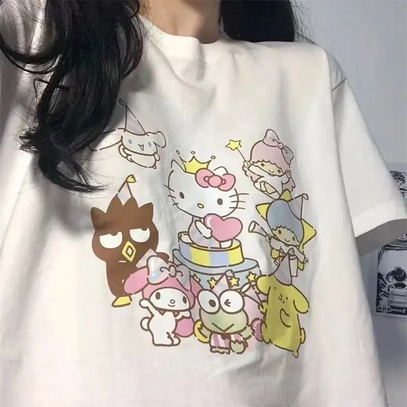 Short-Sleeved T-shirt Female Loose Student