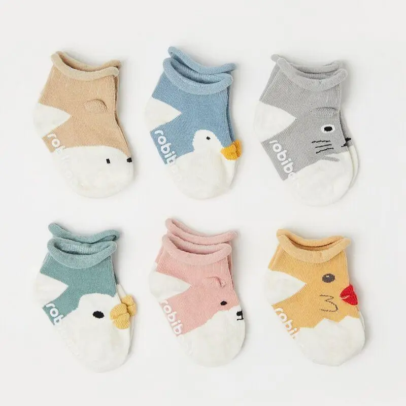 Brownieground Kaos Kaki Pendek Anak Bayi Laki Laki & Perempuan Usia Newborn 0 Sampai 12 Bulan Motif Karakter Polos Kk-8708 0