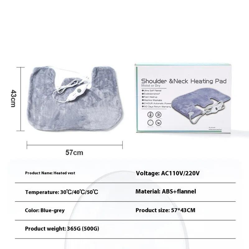Heating pad heating shawl neck shoulder heating pad electric blanket 5
