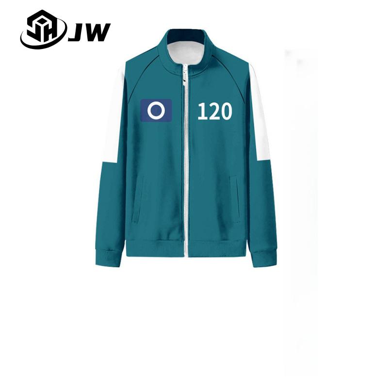 Product Introduction of [ Free Customization Name and Number ] 2025 New Clothing 2-piece Set Squid Game Season 2 Zipper Hoodie Coat Pants Long Sports Pants 3