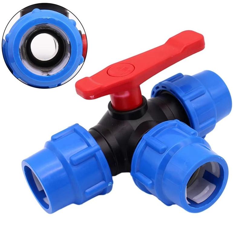 Kết nối nhanh 20/25/32/40/50mm Bộ chuyển hướng vòi nước Ống pe Tưới tiêu Nhựa…