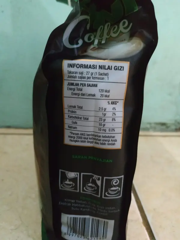 HNI Coffee Kopi Sehat Mengandung Habbatussauda Meningkatkan Stamina dan Hormon isi 20 sachet 2