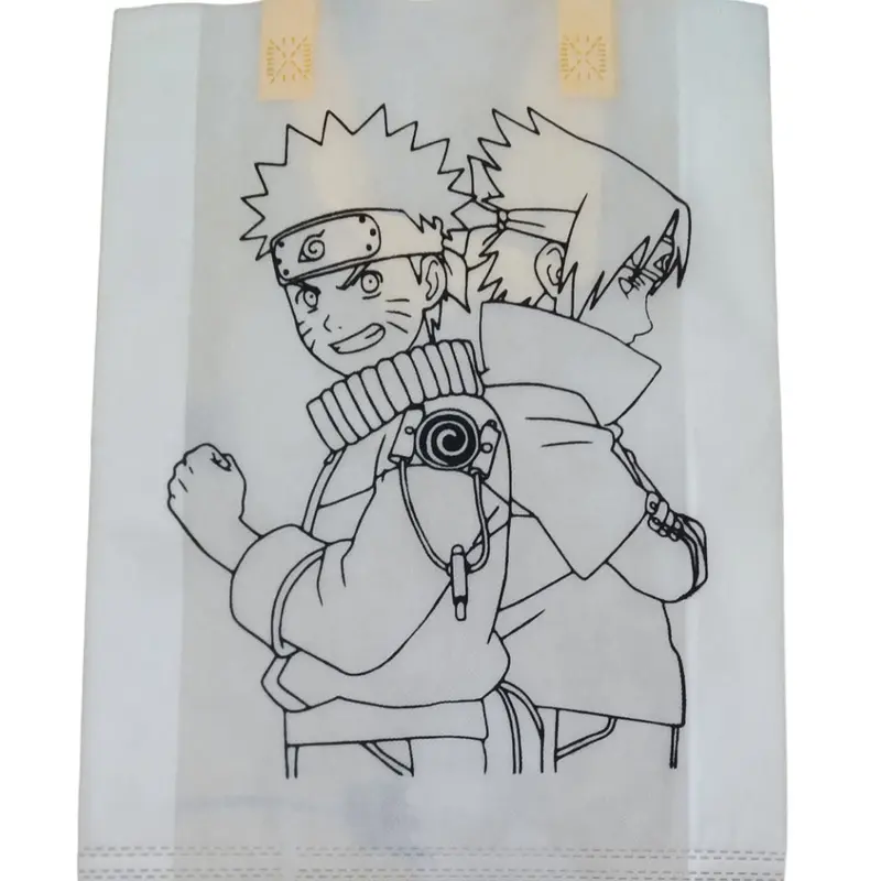 Tas Goodiebag / spundbond mewarnai 30x40cm Wanita Belanja 5