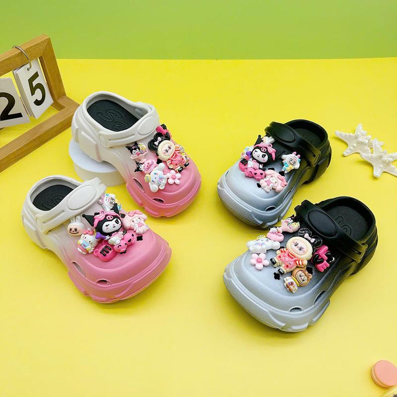 Form To Dép Sục Kuromi Và Labubu Cho Bé Gái GAUKID-G65 - Chất Liệu Eva Độ Bền Cao