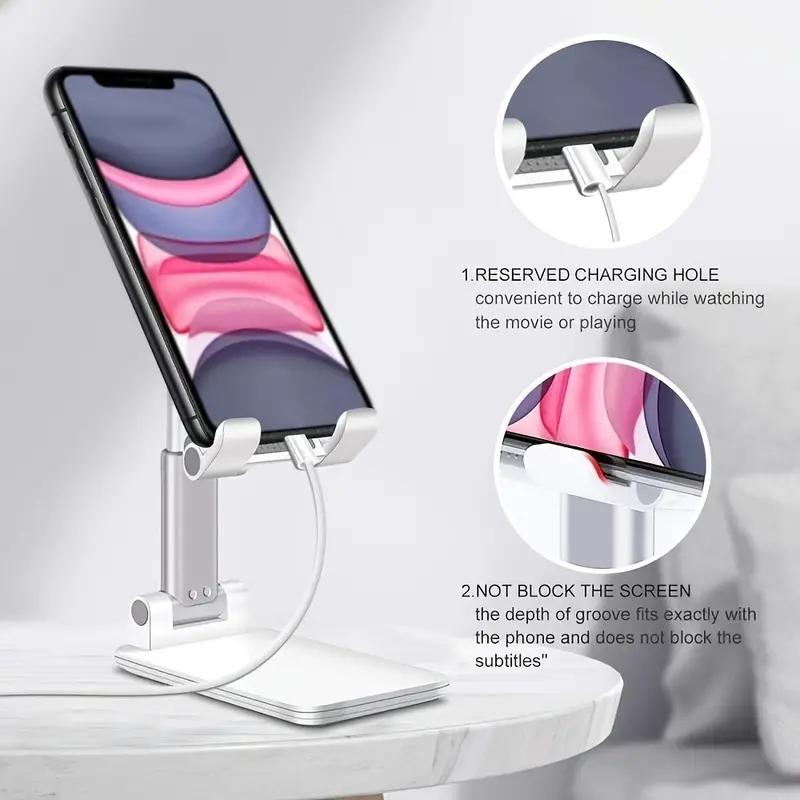 Giá Chân Đế Điện Thoại Di Động Để Bàn, Dành Cho iPhone, iPad Và Xiaomi, Giá Đỡ Máy Tính Để Bàn Có Thể Điều Chỉnh Giá Đỡ Máy Tính Bảng Thông Dụng Giá Đỡ Điện Thoại Di Động 2