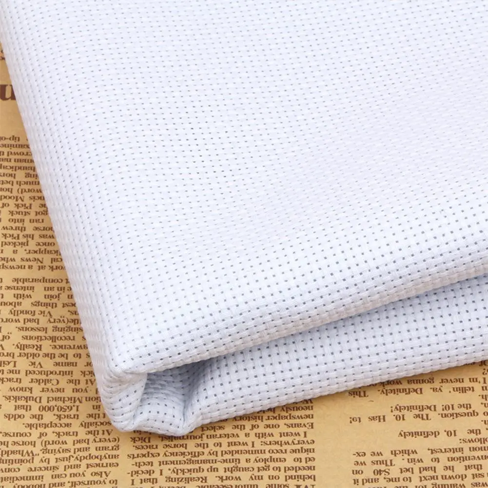 11CT For Aida Cloth Cotton Embroidery Cross Stitch Fabric DIY Handcraft Cloth
