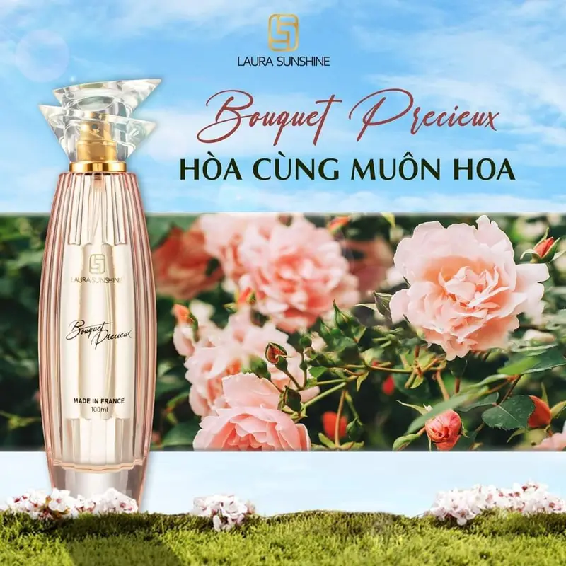 Mẫu thử 10ml nước hoa nữ No1  Laura Paris Xịt Thơm Perfume Women Cosmetic 4