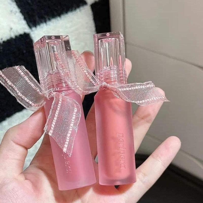 Son Tint Bóng Peripera Water Bare ( sẵn hàng) Cosmetic Mỹ Phẩm cooltone