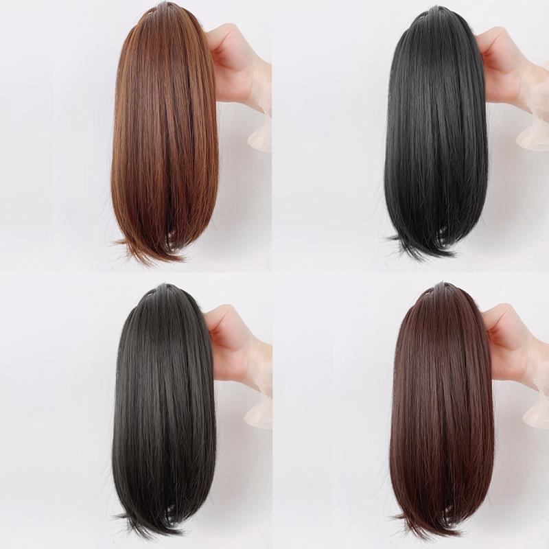 Product Introduction of Ponytail Extension Long Ponytail Clip In Claw Hair Extension Natural Looking Synthetic Hairpiece For Women 9