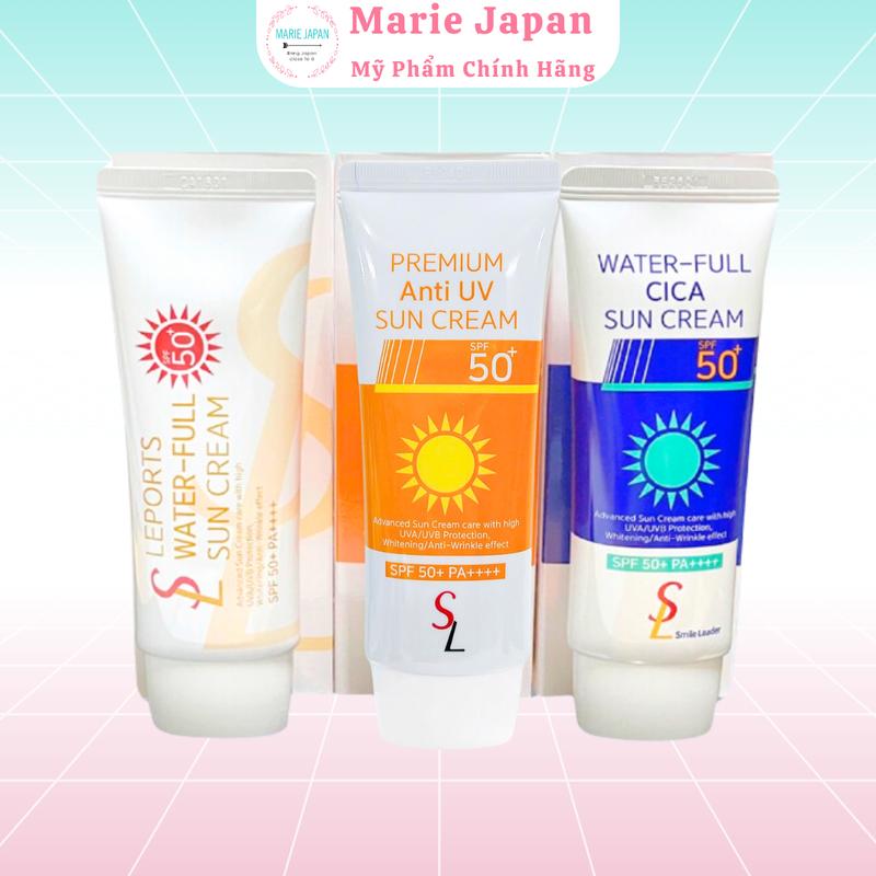 Kem Chống Nắng Nâng Tông Nữ Smile Leader Sun Cream SPF50 Sunscreen Tuýp 60ml - Dưỡng Body Dưỡng Da Body Cacao