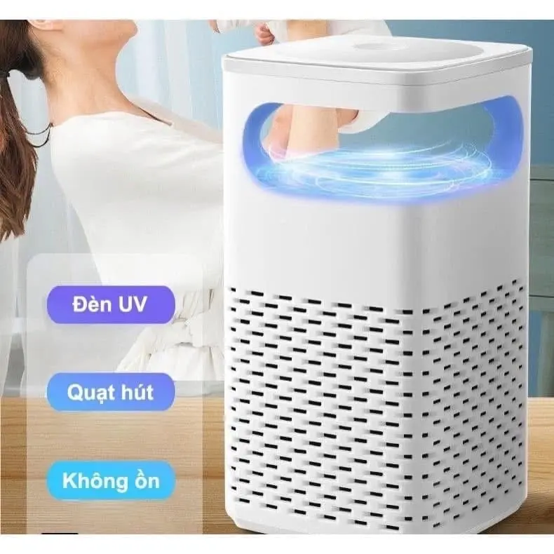 Đèn bắt muỗi-máy bắt muỗi diệt côn trùng thông minh kiêm đèn ngủ có cổng sạc USB  ( Có Bảo Hành Lỗi 1 Đổi 1 ) 0