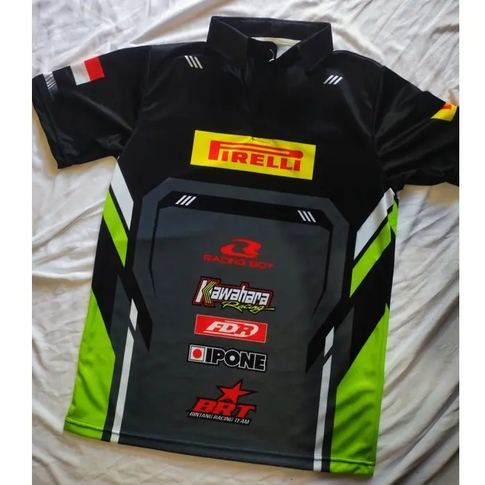 Kaos baju jersey racing balap jersey racing tanpa minimal order best seller, Jersey Racing, Jersey Road Race Nyaman Uniseks Cepat Kering sport