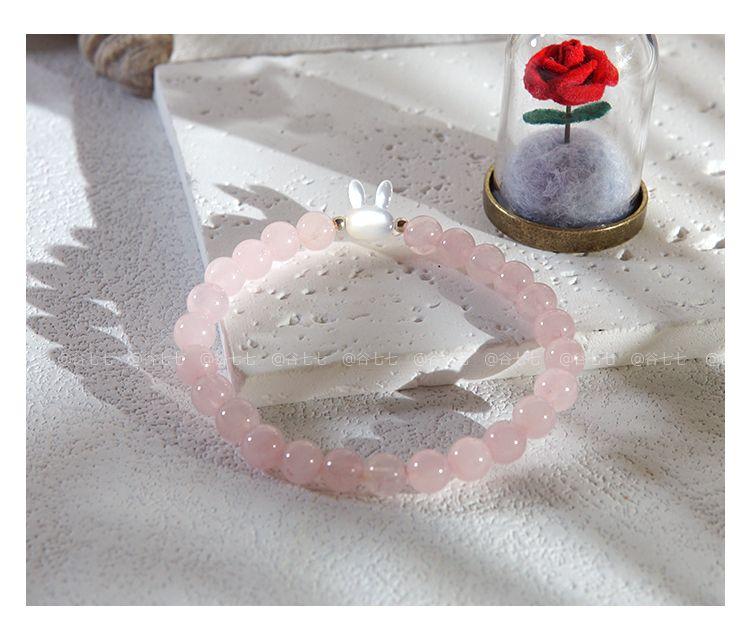 Product Introduction of Vòng Tay Pha Lê Hồng, Furong, Phong Cách Ins, Độc Đáo Và Dễ Thương, Vòng Tay Pha Lê Hồng Ngọt Ngào Thích Hợp Cho Bạn Gái, Dễ Phối Đồ, Lý Tưởng Làm Quà Tặng Sinh Viên vòng  tay  1  chỉ vòng  tái  sinh  tây  tạng 8