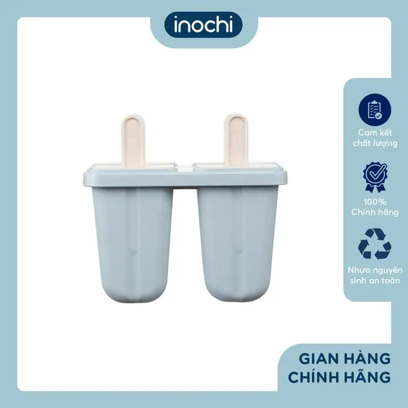 Khuôn làm kem Inochi Kari cho bé, tích hợp kháng khuẩn bằng ion Ag+ và không chứa BPA 5