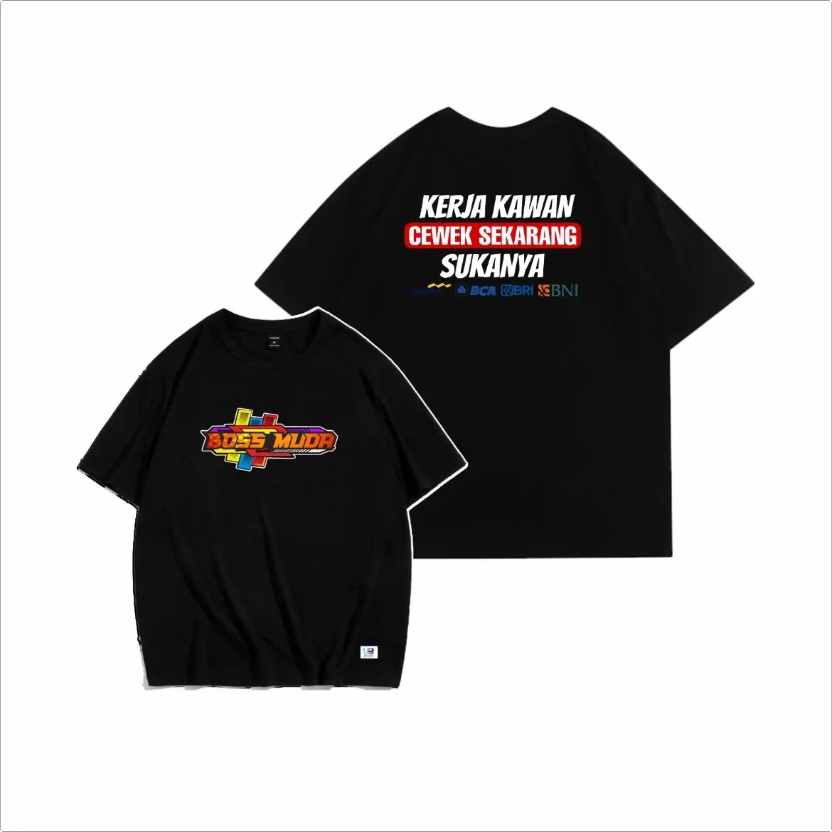 KAOS BOS MUDA DAN Baju DINAS ub cloth Combed Distro Nyaman Cotton Combed 24s