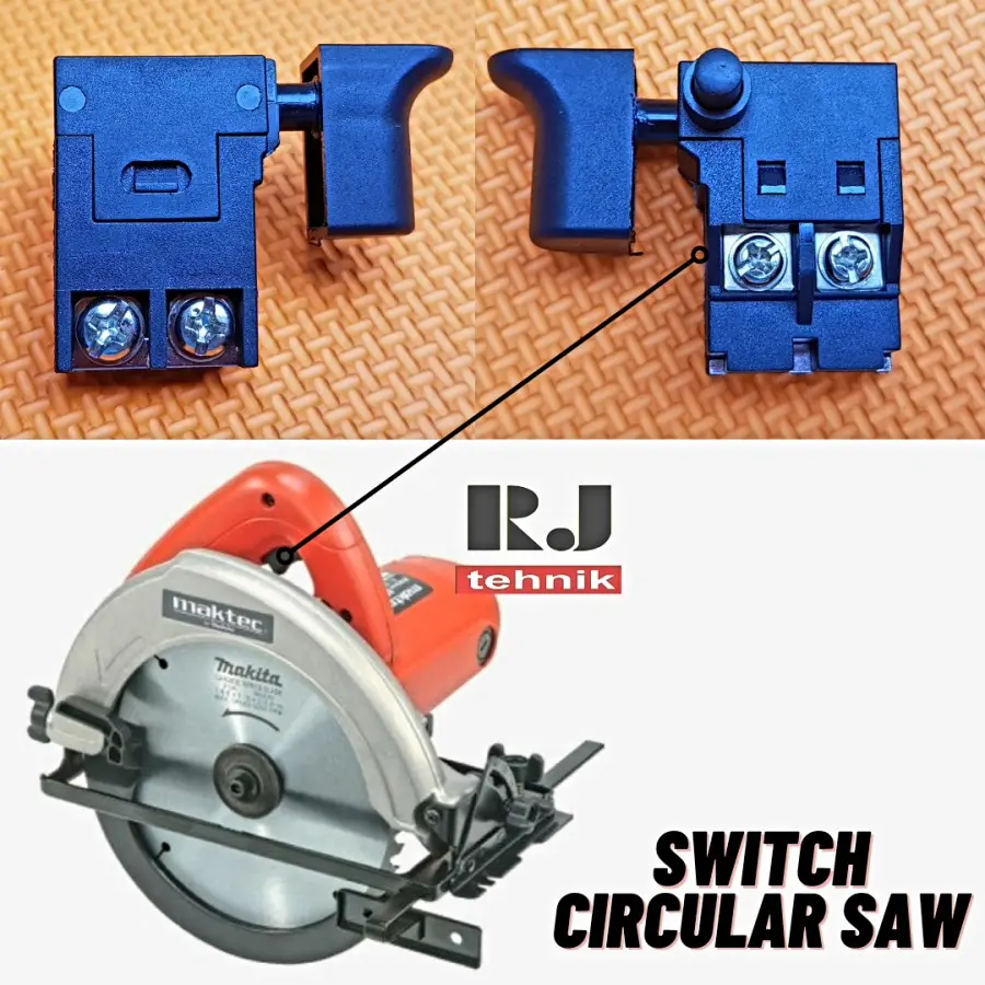 Switch Saklar Skakel Mesin Circular Saw Maktec Makita Spare Part MT580