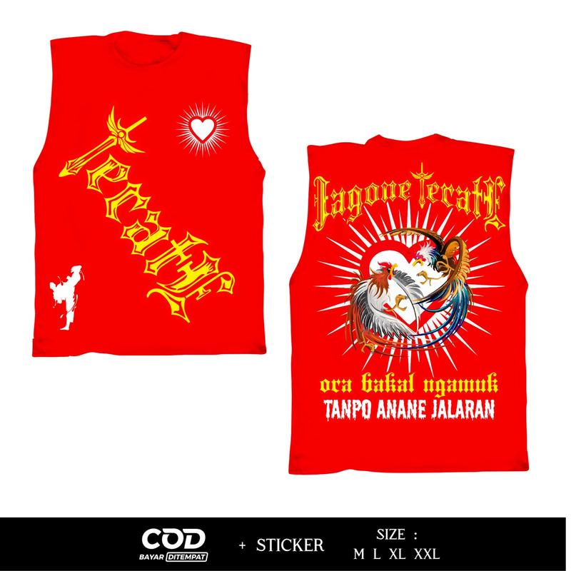 Kaos Singlet PSHT Jagone Terate Ora Bakal Ngamuk Sablon DTF Desain Terbaru by ArsStore 4