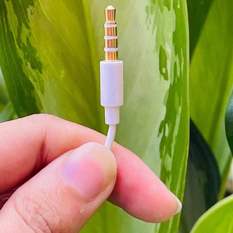 TAI NGHE SAM.SUM ĐUÔI TRÒN JACK 3.5mm - Micrô tích hợp, Khử tiếng ồn ,Có dây ,Nhét tai ,Nhựa Nghe Nhạc 4