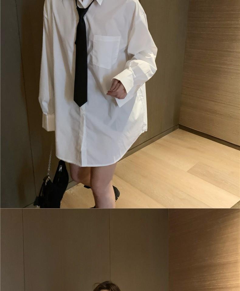 Product Introduction of T-shirt JK Uniform Shirt Skirt Dress Pleated Skirt Women's Autumn and Winter Spring and Summer Two-Piece Set Short Skirt Shirt 6