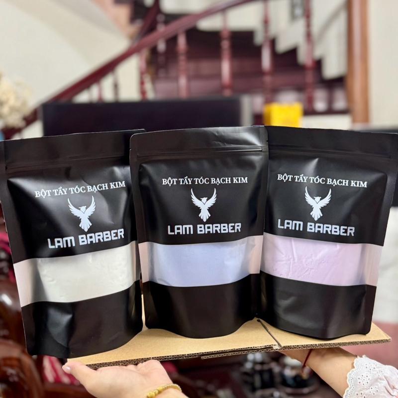 Bột tẩy tóc bạch kim lam barber