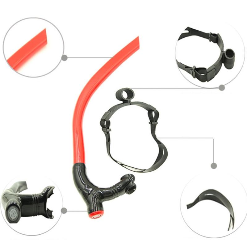 Product Introduction of 2023 Professional Comfort For Beginners Swimming Diving Breathing Tube Snorkeling Dry Silicone Snorkel Sea Pool Diving Accessory 45