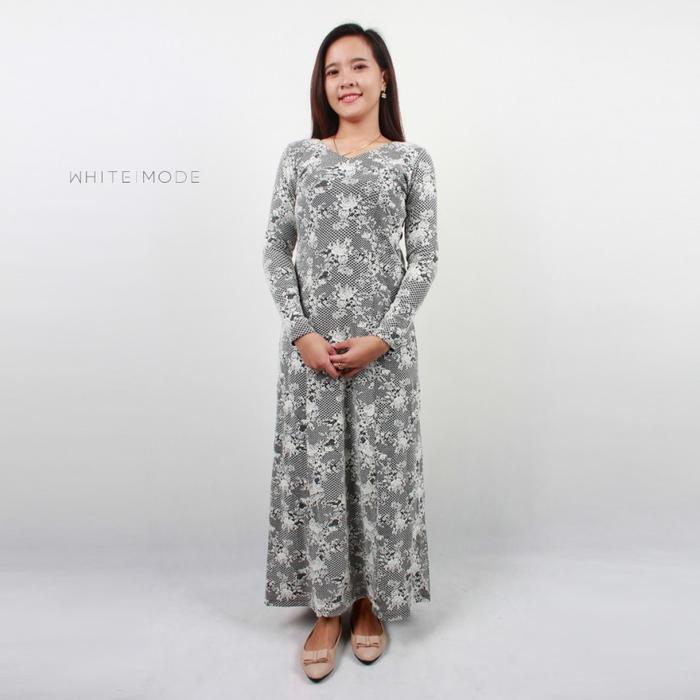 Gambar White Mode Frances Dress - Dress Wanita - S, GREY dari WHITE MODE Kota Administrasi Jakarta Barat 5 Tokopedia