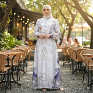 BM X ashantyhermansyah - Dress Serlina wanita silk lebaran 2026 - dress wanita READY STOCK