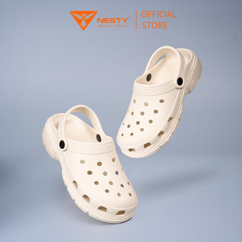 NE01 Tặng Charm DÉP SỤC NESTY CÓ SIZE CHO BÉ CHẤT LIỆU EVA KHÔNG MÙI NHẸ ÊM VÀ KHÔNG THẤM NƯỚC