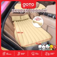Gambar (Best Offer) Goto [COD] Kamo Car Matress Kasur Angin Mobil Indoor Outdoor Dengan Pompa - Hitam dari Goto Living Kota Tangerang 4 Tokopedia