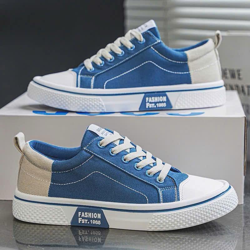 Giày Nam, Giày Sneaker Nam Chất Vải Canvas Phong Cách Hàn Quốc, Thời Trang, Thoáng Khí, Siêu Nhẹ (K120) 8
